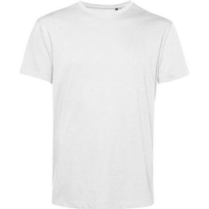 B&C Heren Organisch E150 T-Shirt (Wit)