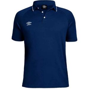 Umbro Torch Korte Mouw Poloshirt Blauw 14 Years Jongens
