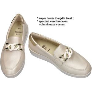 Solidus - Kathy - Ballerina's - Hielo/Platino - Perlato-Leer