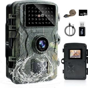 Equivera Wildcamera - wildcamera voor buiten - buitencamera met nachtzicht - wild camera