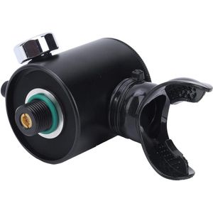 0.5L Scuba Zuurstof Cilinderkop Ontluchtingsventiel Adapter - Duiken Onderwater Ademen - Dompelpompen - Waterdichte Manometer - Inhoud. .
