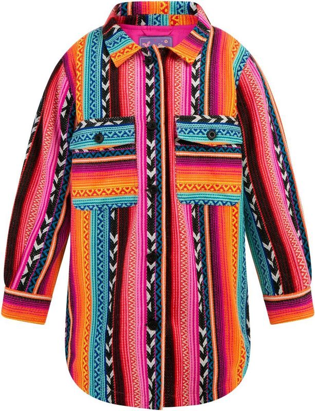 myMo - Overhemd - Kleurrijk - Oversized