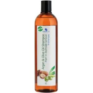 Hunca Shampoo – Argan & Olijfolie – 675 ml – Voedend & Herstellend – Droog en Beschadigd Haar – Sulfaatvrij – Natuurlijke Haarverzorging