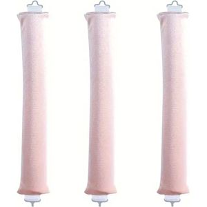 Heatless curls - set van 3 - Apricot