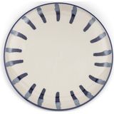 Riviera Maison Dinerbord Blauw bord 26 cm gekleurde print - Menton Dinner Plate