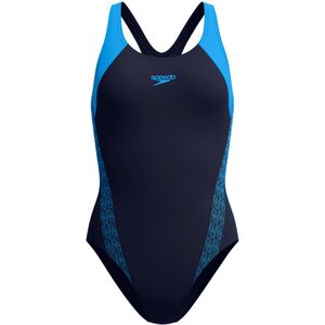 Speedo - Hyperboom Splice Laneback - Badpak - Blauw