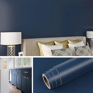 Zelfklevend Behang in Blauw voor Slaapkamer en Badkamer - 40CMx5M