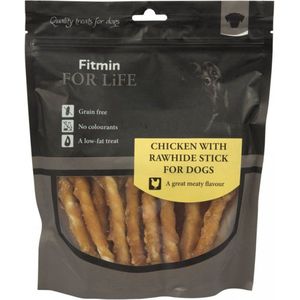 Fitmin For Life Kip op buffelstokje snacks voor honden 400 g