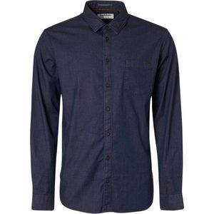 No Excess Overhemd - Modern Fit - Blauw - XL