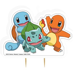 Amscan - Pokemon - Kaars - Taartkaars - 9x6 Cm