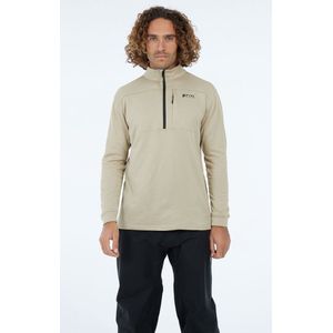 Protest - PRTGraphic - Skipully - Bamboobeige - Lange Mouwen - 1/4 Rits