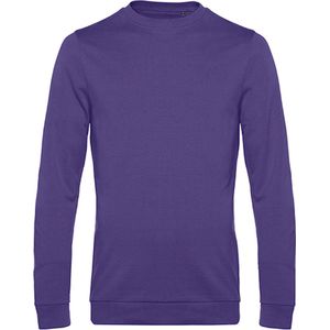 2-Pack Sweater 'French Terry' B&C Collectie maat M Radiant Purple/Paars