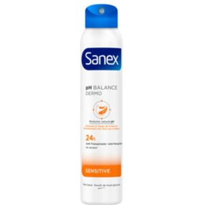 3x Sanex Deodorant Spray Dermo Sensitive 200 ml