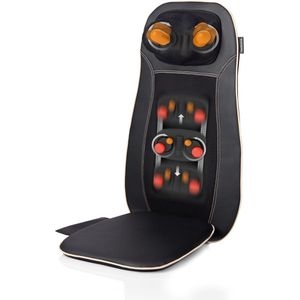 Shiatsu Massagekussen voor Rug en Nek met Warmtefunctie en Afstandsbediening - 3 Intensiteiten voor Ontspanning