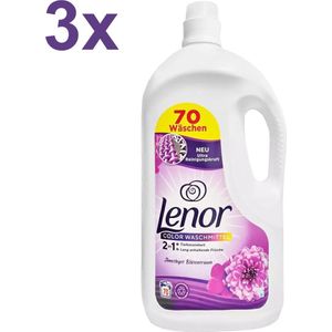 Lenor – Color – Amethist Bloemdroom – 2-in-1 Wasmiddel – 3x 3,85 L – 210 Wasbeurten - Voordeelverpakking