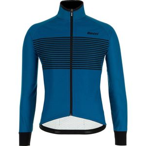 Santini Fietsjack lange mouwen Petrol Heren - Colore Winter Jacket Petrol Green - XS