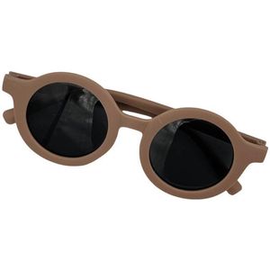 Kinder-zonnebril voor jongens/meisjes - kindermode - fashion - zonnebrillen - taupe/kaki