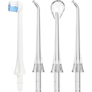 Waterflosser Opzetstukjes Dentect - Standaard opzetstukjes - Tongreiniger - Tandenborstelkop