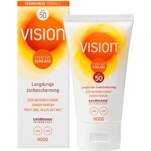 2x Vision Zonnebrand Every Day Sun SPF 50 50 ml