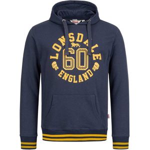 LONSDALE Mamhead Capuchon Heren - Navy / Yellow - M