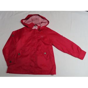 Jas - Zomerjas - Meisjes - Rood - Effen - 4 jaar 104
