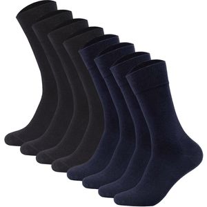 Camano - Sokken Set van 8 - Herensokken - Zachte Stretchkatoenmix