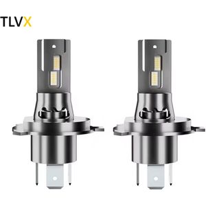 TLVX Autolampen H4 LED Dimlichten / Grootlicht / 2 stuks / Wit licht / 6000k / 12V / 55W