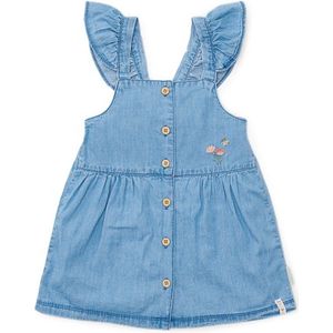 Little Dutch - Jurk - Katoen - Blauw - Maat 98