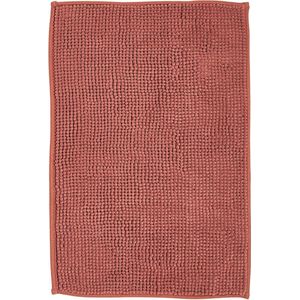 Tapijt voor badkamer Bubble effen Essential - Rood - 60x40 cm