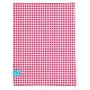 Lief! - Hoeslakentje 60x120 cm Ruit - Roze