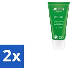 2 x WELEDA - Crème - Skin Food - Droge huid - 30 ml - Droge Huid - Voedende Crème - Weleda Skin Food - Herstellende Crème - Natuurlijke Crème