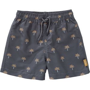 Fresk UV Zwembroek voor Jongens - 122/128 - Sneldrogende Zwemkleding - UV-bescherming UPF 50 - Zwemshort met zijzakken - Grijs - Elefant