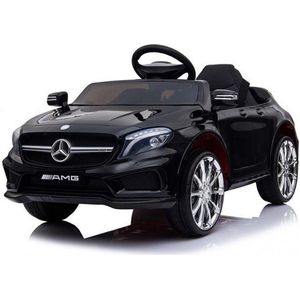 Mercedes GLA45, 12 volt kinderauto, met soft-start en muziek! - accu auto voor kinderen - elektrische kinderauto + afstandsbediening