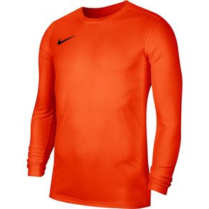 Nike - M Nk Df Park Vii Jsy Ls - Sportshirt - Safety Oranje - Polyester