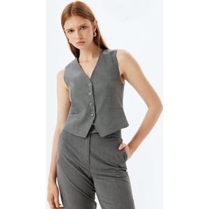 V-kraag Slim Weste