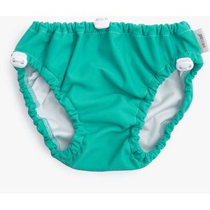 ImseVimse - Vimse - zwemluier - aanpasbaar - groen - aqua groen - OEKO-TEX® gecertificeerd -S/M - 6 tot 10 kg