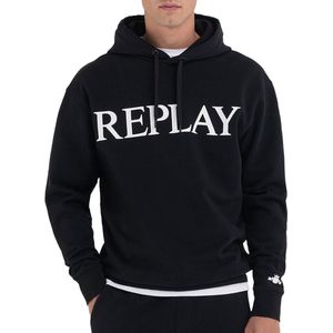 Replay Pure Logo Hoodie Trui Mannen - Maat XXL