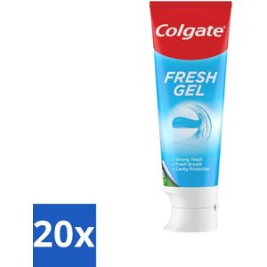 Colgate Tandpasta Fresh Gel 75 ml - Bulkverpakking - 20 stuks