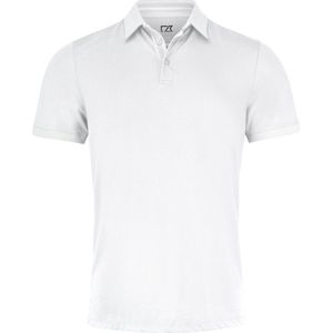Cutter & Buck Oceanside Stretch Polo Heren 354430 - Wit - M