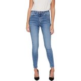 VERO MODA - Skinny Fit Jeans - Hoge Taille - Biologische Katoenmix
