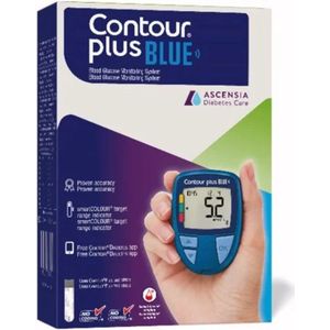 Contour Plus BLUE glucosemeter startpakket