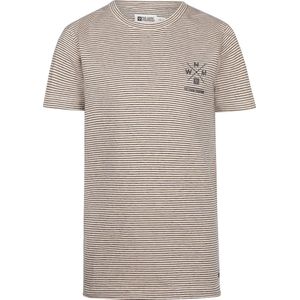 No Way Monday - Jongens shirt - Faded peach - Maat 116