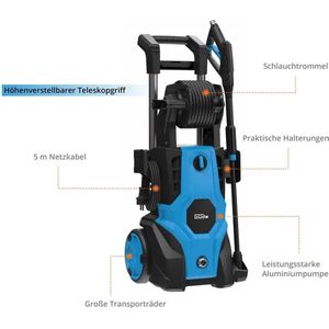 Güde Hogedrukreiniger GHD 2100-165 - Inclusief accessoires