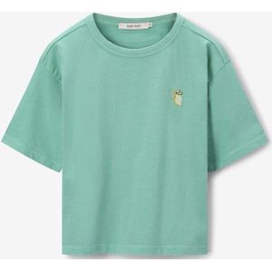 Sissy-Boy - Groen T-shirt met citroen embroidery