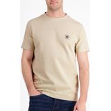 Lerros - T-shirt - FOAM WHITE - Heren T-shirt in Structuur Kwaliteit