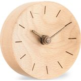 Tafelklok - Zwart - Hout