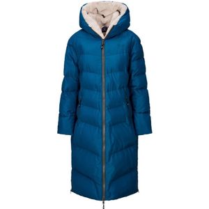 Nordberg Lange Puffer Winterjas Hilary - Dames - Crystal Teal - Maat XL