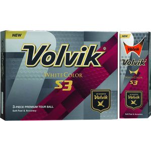 Volvik - S3 golfbal - 12 pack - oranje
