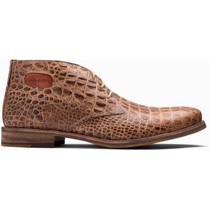 Paulo Bellini Avellino Heren Boots Cognac Print