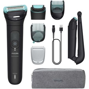 Philips - Bodygroom Série 7000 - Tondeuse - 100% Waterdicht - Autonomie 120 min - Model BG7480/15